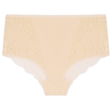 ЖЕНСКИЕ ТРУСИКИ С ВЫСОКОЙ ПОСАДКОЙ, 3 ПАРКИ, КРУЖЕВО MORAJ, РАЗМЕР. л