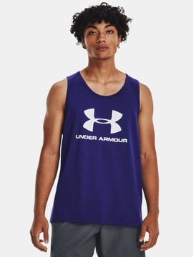 KOSZULKA MĘSKA UNDER ARMOUR BEZRĘKAWNIK SPORTOWY WIOSENNY BAWEŁNA 1329589