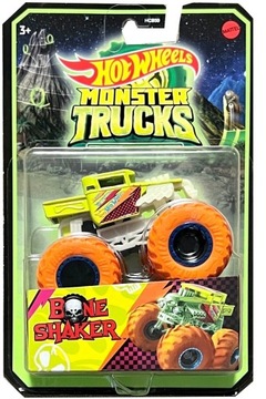 HOT WHEELS MONSTER TRUCKS FLUO ŚWIECI W CIEMNOŚCI Bone Shaker