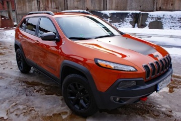 Jeep Cherokee V Terenowy 3.2 V6 272KM 2015 JEEP CHEROKEE (KL) 3.2 4x4 TRAILHAWK, blokada mostu, BEZWYPADKOWY! STAN BDB, zdjęcie 4