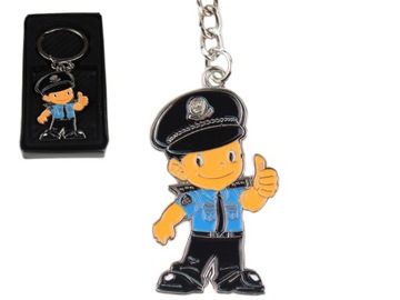 Brelok Do Kluczy Policjant Breloczek dla Policji