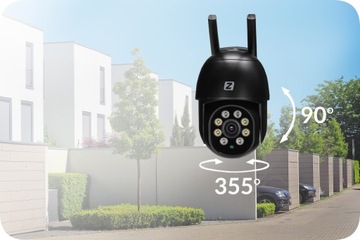 НАРУЖНАЯ IP-КАМЕРА 8MPx UHD 2160p 4K WiFi ЧЕРНАЯ 4xZOOM