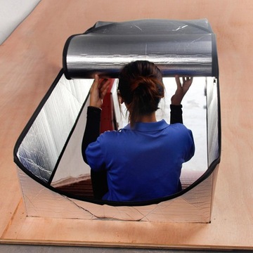 Огнестойкий изоляционный мешок 25 x 54 x 11 дюймов с застежкой-молнией.