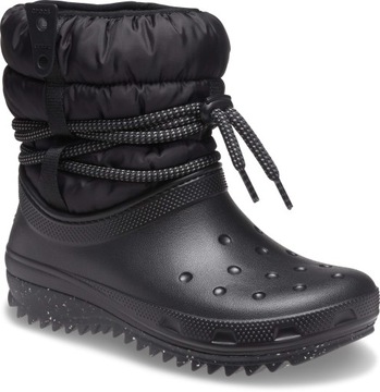 Женские зимние ботинки Утепленные зимние ботинки Crocs Classic Neo Puff Luxe 37-38