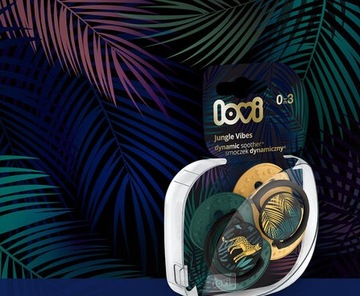 Соска LOVI DYNAMIC JUNGLE VIBES GIRL 0-3м 2шт