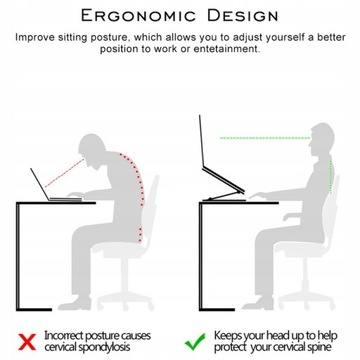 ПОДСТАВКА ДЛЯ НОУТБУКА, СЕРЫЙ СТОЛ, 17 ФУТОВ, СКЛАДНАЯ