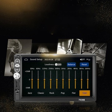 RADIO SAMOCHODOWE USB DOTYKOWE ANDROID AUTO CARPLAY MIRROR LINK