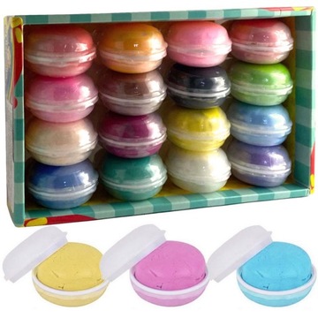 CLAYDOLL MAGICZNA PIANKOLINA MASA PLASTYCZNA MAKARONIKI x16