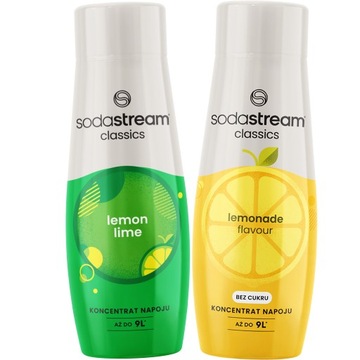 Cytryna - limonka + Lemoniada zero Syropy Cytrusowe koncentraty SodaStream