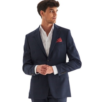 Garniturowa marynarka SlimFit wool PAKO LORENTE 54