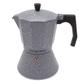 KAWIARKA KONIGHOFFER GREY SZARA MARBLE 450 ML
