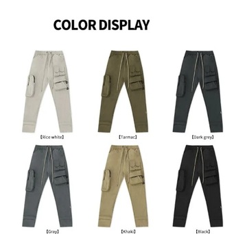 Joggers Cargo Pants for Men Casual Hip Hop Hit Col