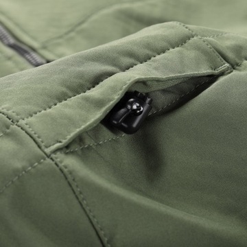 ALPINE PRO Kurtka trekkingowa męska softshell 8000 Merom zielony r.L