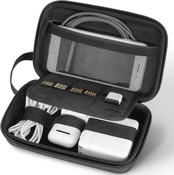 ORGANIZER ETUI NA AKCESORIA PODRÓŻNE | APPLE MACBOOK IPHONE TORBA ZASILACZ