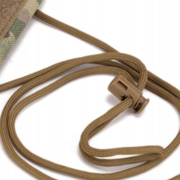 Сумка для сертификатов Футляр для карточек с камуфляжным шейным ремешком