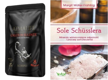 Siarczan wapnia Atmalife 8 SKORPION 100g + Książka