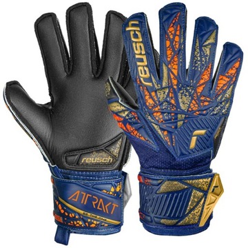 Rękawice bramkarskie Reusch Attrakt Silver Junior 5472215 4411 r.7.5
