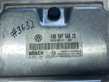 4D0907560CS ŘÍZENÍ MOTORU JEDNOTKA VW PHAETON 04-06R BGH BGJ ZÁSILKA