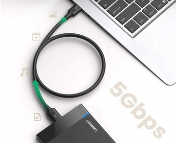 UGREEN USB 3.0 - КАБЕЛЬ micro USB 3.0 для диска 50 см