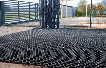 Парковочная решетка газонная 10 шт 50х50х4