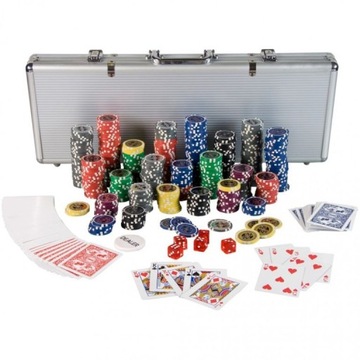 Komplet do pokera Games Planet M01212 500 żetonów