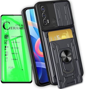 Etui OXYGEN MC do Motorola E40/E30/E20 + Ceramica