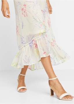 BONPRIX WW AM8 ЦВЕТНАЯ ШИФОНОВАЯ ЮБКА _/ 40