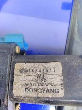 DAEWOO NUBIRA II MECHANIZMUS OKNO PŘEDNÍ PRAVÝ