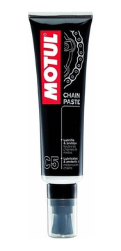 Motul C5 - Biały smar pasta do łańcucha z pędzlem