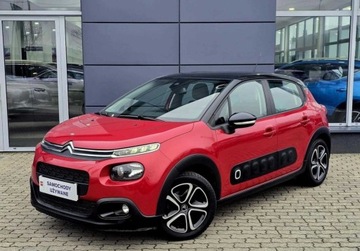Citroen C3 III Hatchback 1.2 PureTech 110KM 2019 Citroen C3 1.2 PB 110KM Shine EAT6 Salon PL Serwis ASO Gwarancja 1.2 110KM, zdjęcie 1