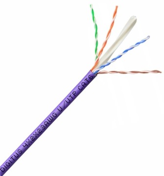 Kabel przewód skrętka UTP kat 6 DIGITUS na metry
