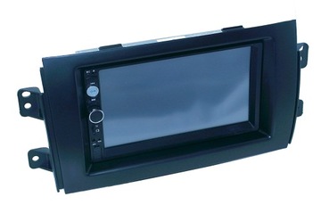 2din рамка магнитолы Suzuki SX4 Fiat Sedici 2006г.