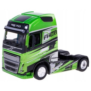 BBURAGO 1:43 STREET FIRE VOLVO FH16 GREEN