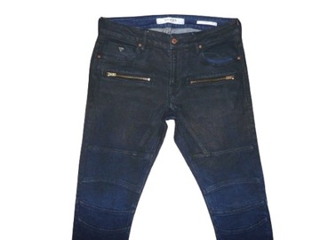 Spodnie dżinsy GUESS W32/L32=43,5/107cm jeansy