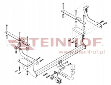 SUZUKI IGNIS 2003-2006 ZAŘÍZENÍ(HÁK) TÁŽNÝ STEINHOF E20