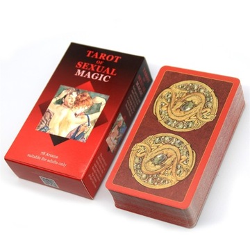 Pełny angielski Tarot magii seksualnej 78 kart tal