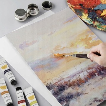 Холст для рисования Холст Доска для рисования Набор панелей из 9 шт. 24x30