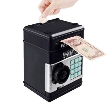 Копилка-сейф для хранения монет с PIN-кодом