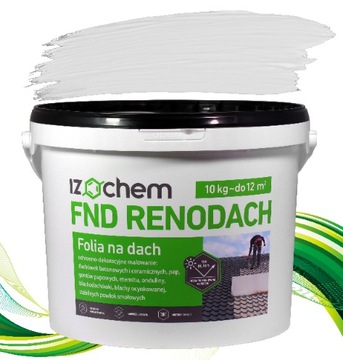 PAPA W PŁYNIE RENOWACYJNA FOLIA DACHOWA W PŁYNIE IZOCHEM RENODACH BIAŁY