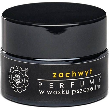 Miodowa Mydlarnia Perfumy w Wosku Pszczelim ZACHWYT 15 g Na Prezent