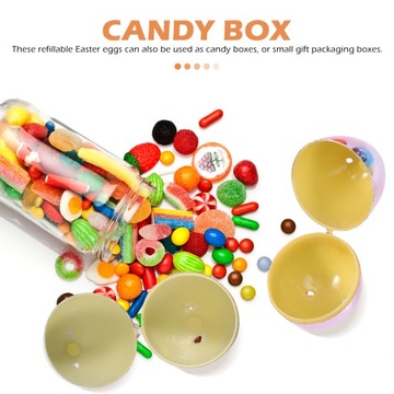 28 szt. Wielkanocne pudełka na ciastka w kszt