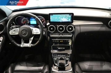 Mercedes Klasa C W205 Kombi AMG Facelift 4.0 63 476KM 2019 Mercedes-Benz Klasa C Reflektory LED DynamicOswietlenie AmbienteOgrzewana, zdjęcie 11
