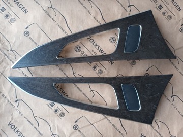 AUDI A6 C7 LIFT Набор декоров Дерево Береза ​​Агат Серый Натуральные декоры