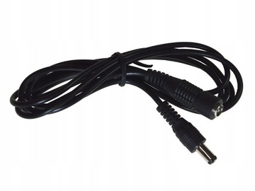 Przedłużacz DC Wtyk/Gniazdo 2,1/5,5 1,5m taśm LED