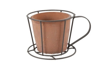 Doniczka Filiżanka Osłonka M Wys.13 Cm