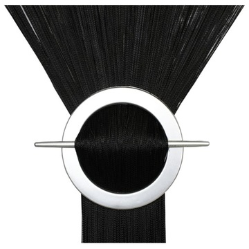 FIRANKI MAKARONY FIRANA MAKARON 100x200 czarny