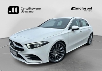 Mercedes Klasa A W177/V177 Hatchback 2.0 220d 190KM 2021 Mercedes-Benz Klasa A AMG Line 4-Matic 8G-DCT, Tempomat, GPS, Podgrzewane