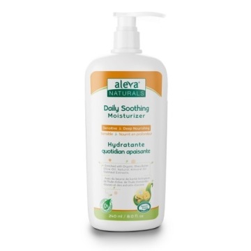 Aleva Naturals, Заспокійливий крем зволожуючий для повсякденного використання, 240 мл