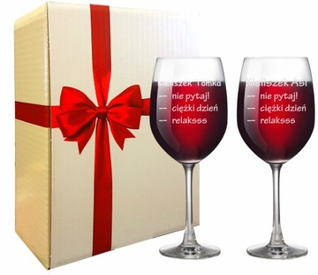 Kieliszki do wina 470 ml GRAWER opakowanie prezent