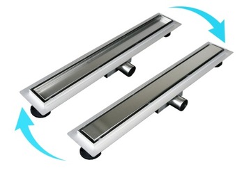 BALNEO Duplex Standard 2w1 Odpływ liniowy 70 cm dwustronny chrom